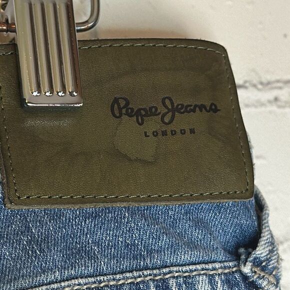 PEPE Jeans London Mens Wiser Wash Spencer Vapor Jeans Denim size 32/33 - Picture 6 of 13